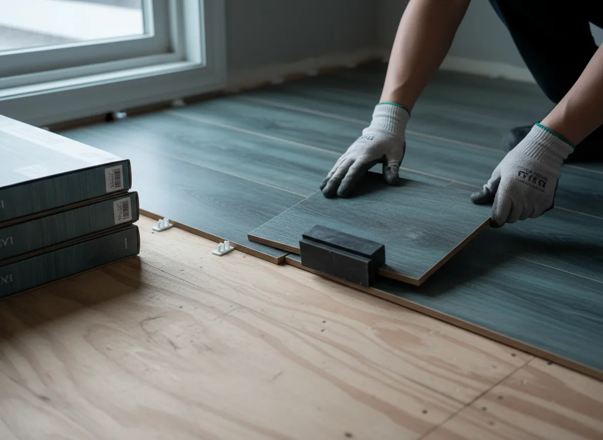 Luxury Vinyl Plank Installation company in Cropsey, IL